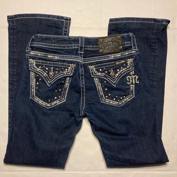 NWOT Miss Me Easy Boot Studded pockets For Buckle - Picture 2 of 11